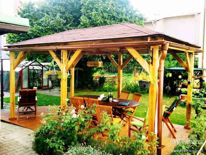 ALTTÁN,PERGOLA,PŘÍSTŘEŠEK, STÁNÍ PRO AUTO,DŘEVNÍK - foto 2