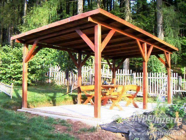 ALTTÁN,PERGOLA,PŘÍSTŘEŠEK, STÁNÍ PRO AUTO,DŘEVNÍK - foto 6