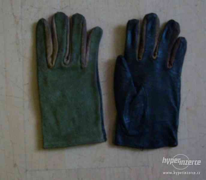 kožené pracovní rukavice - foto 1