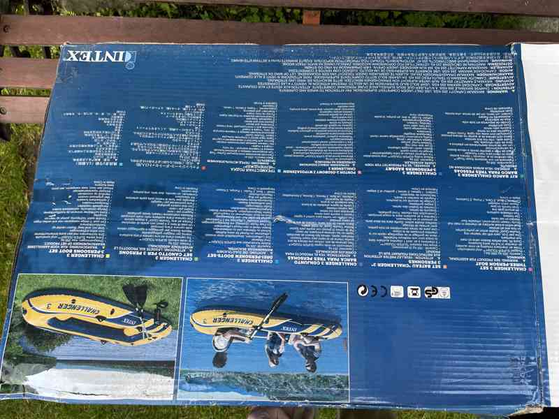Nafukovací člun Intex Challenger 3 - foto 3