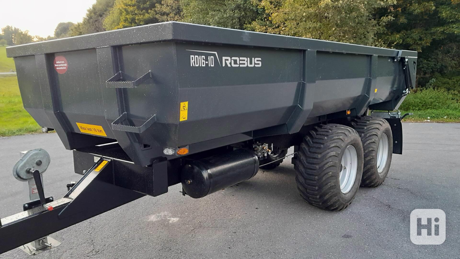 Traktorový návěs,přívěs,vlečka,vlek za traktor 16t - foto 1