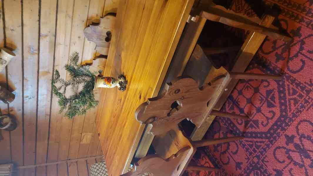 Valassky jidelni stul a zidle - foto 2