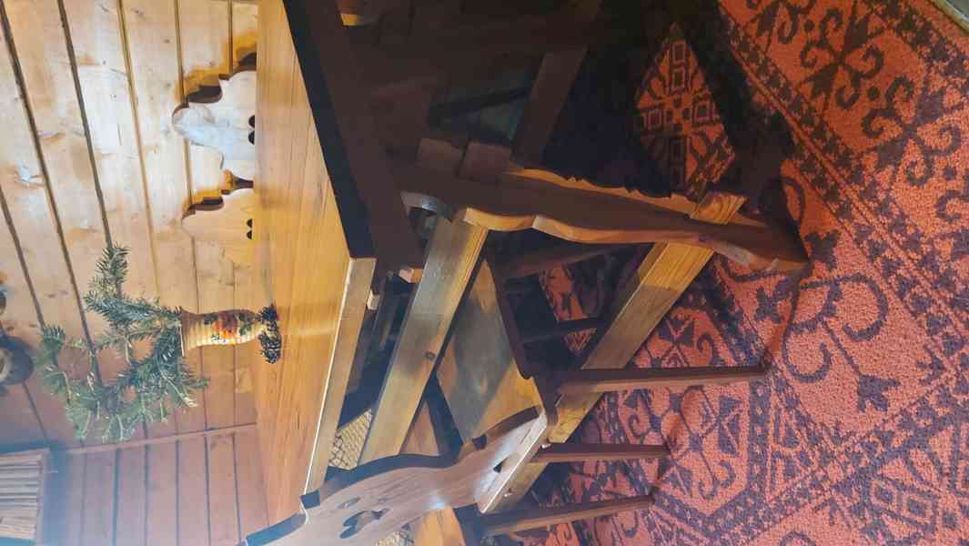 Valassky jidelni stul a zidle - foto 3