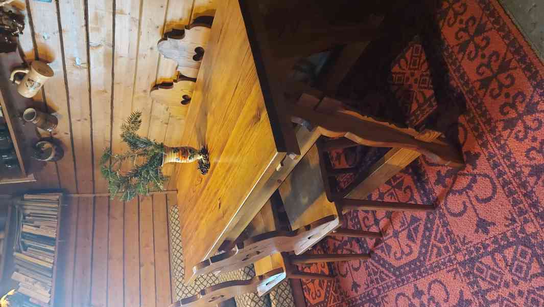 Valassky jidelni stul a zidle - foto 4