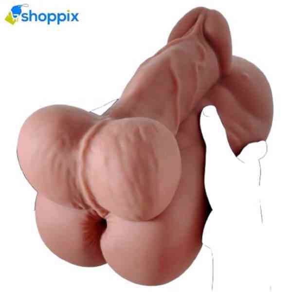 Original Realistic Huge Dildo With Masturbator - 03001504845