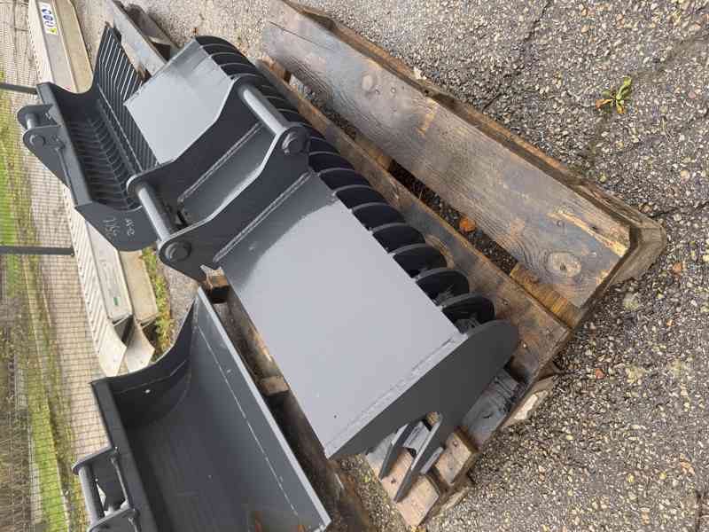 Provozní lžíce, hrábě 120 cm 2,6–3,5 t — S40 — OUTLET - foto 5