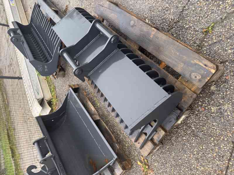 Provozní lžíce, hrábě 120 cm 2,6–3,5 t — S40 — OUTLET - foto 4