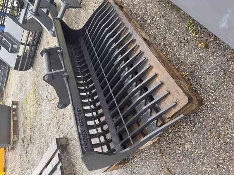 Provozní lžíce, hrábě 120 cm 2,6–3,5 t — S40 — OUTLET - foto 2