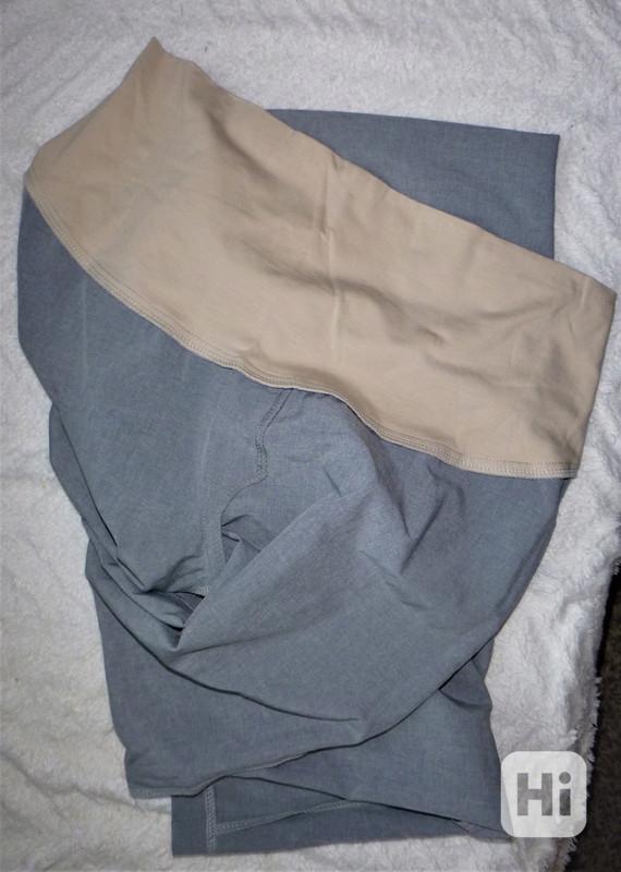 Nové těhotenské kalhoty vel.M-L - foto 1