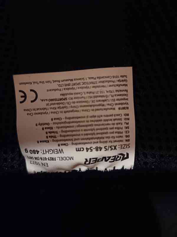 Dětská lyžařská helma vel. XS/S M 48 - 54 cm - foto 2