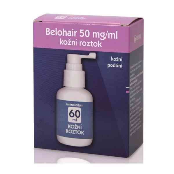 Belohair 50mg/ml kožní roztok 60ml pro obnovu vlasů žen,mužů - foto 2