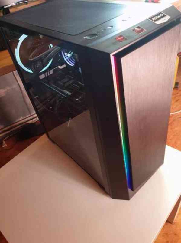 Herní počítač Ryzen 5 5600, 32 GB ram 8gb GPU Vodní chlazení - foto 3