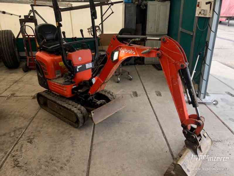 minibagry Kubota kx008, kx41-3,kx15-4 - foto 1