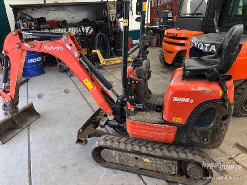 minibagry Kubota kx008, kx41-3,kx15-4 - foto 2