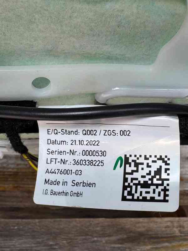 Mercedes-Benz Vito , V klasse  přední sedačky - foto 9