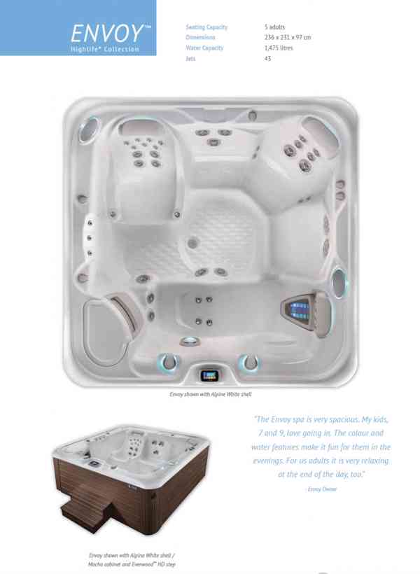 Vířivá vana Envoy HotSpring - foto 14