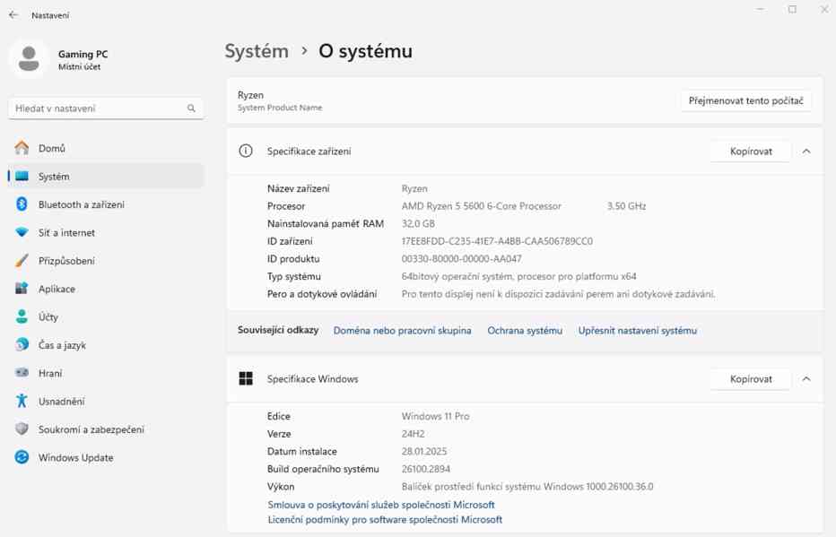 ⭐️ HERNÍ PC RYZEN 5 5600, 32GB RAM, RX 6700XT, SSD, WIN11 ⭐️ - foto 6