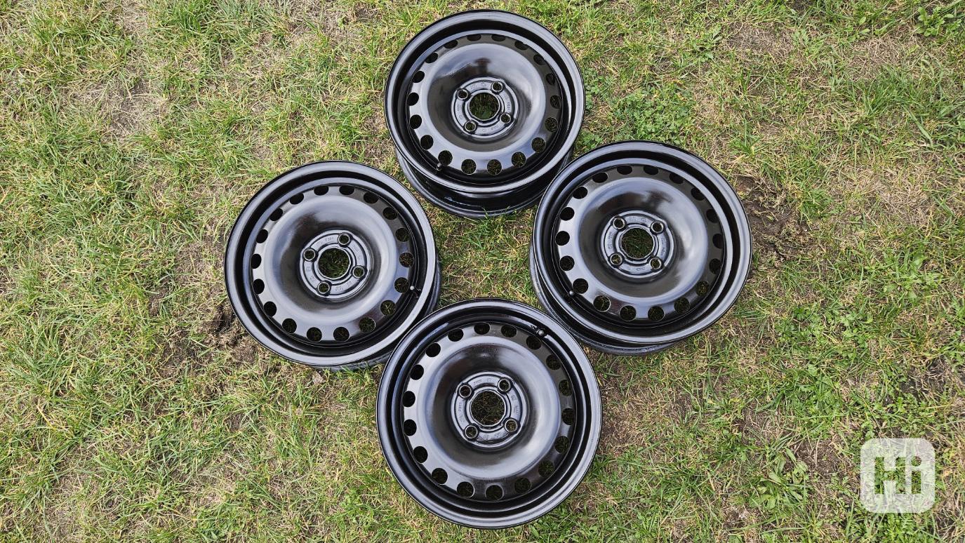 Škoda Citigo plechové 14" disky 5Jx14 4x100 ET35 střed 57mm - foto 1