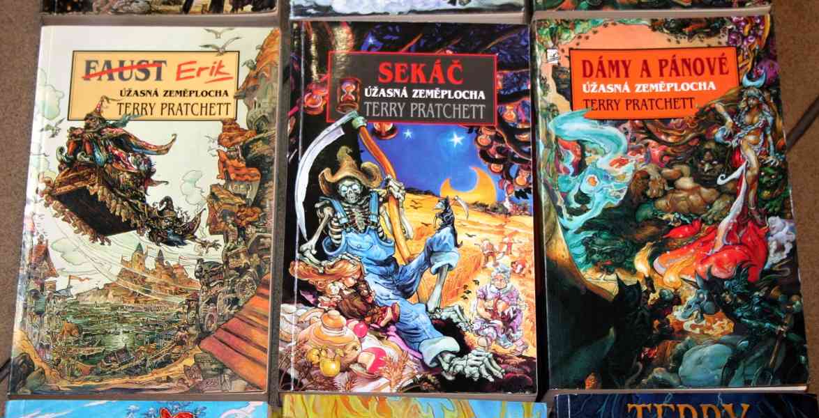 9x Pratchett - ÚŽASNÁ ZEMĚPLOCHA - prodej sbírky!!! - foto 3