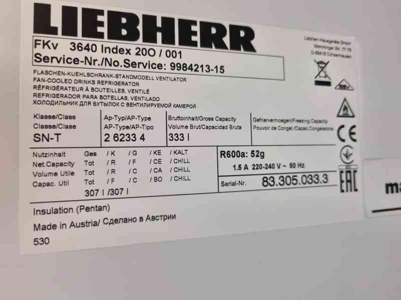 laboratorní chladnička LIEBHERR FKv 3640-20 001 - foto 3