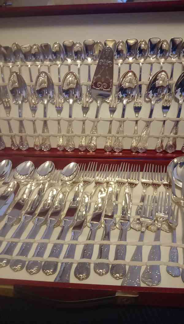 Silver Plated Cutlery by Italy - postříbřená sada příborů - foto 3