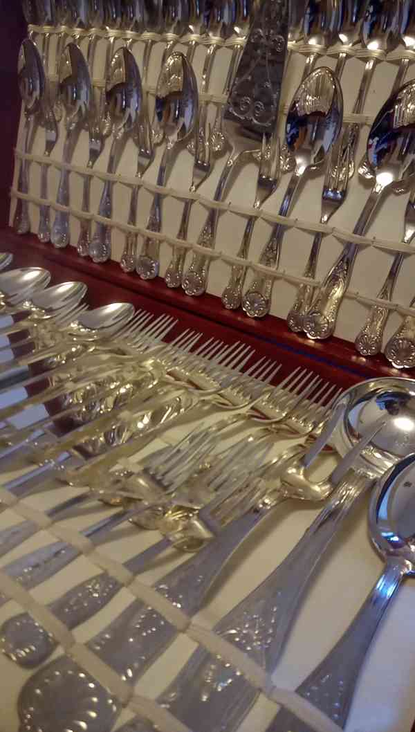 Silver Plated Cutlery by Italy - postříbřená sada příborů - foto 4