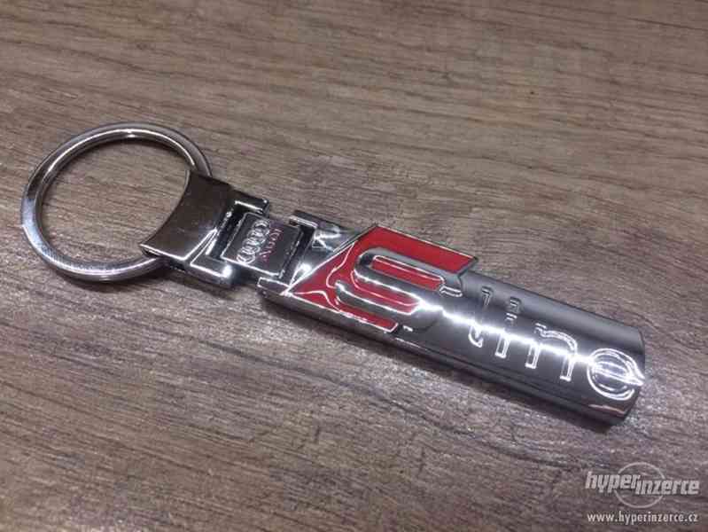 Přívěšek na klíče Audi S-line - foto 1