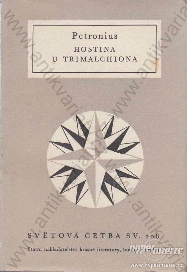 Hostina u Trimalchiona Petronius 1959 - foto 1
