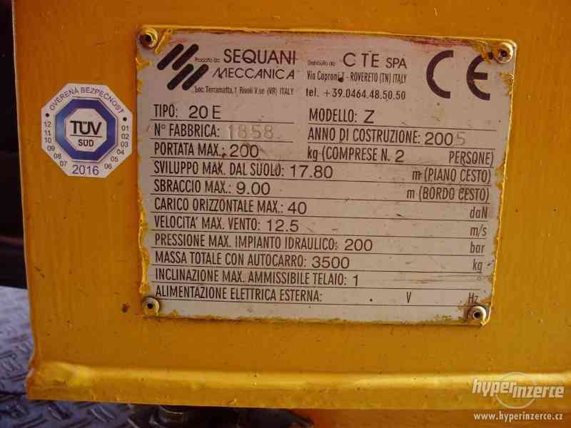 Predám Autoplošinu CTE Z 20E na podvozku Nissan Cabstar - foto 5