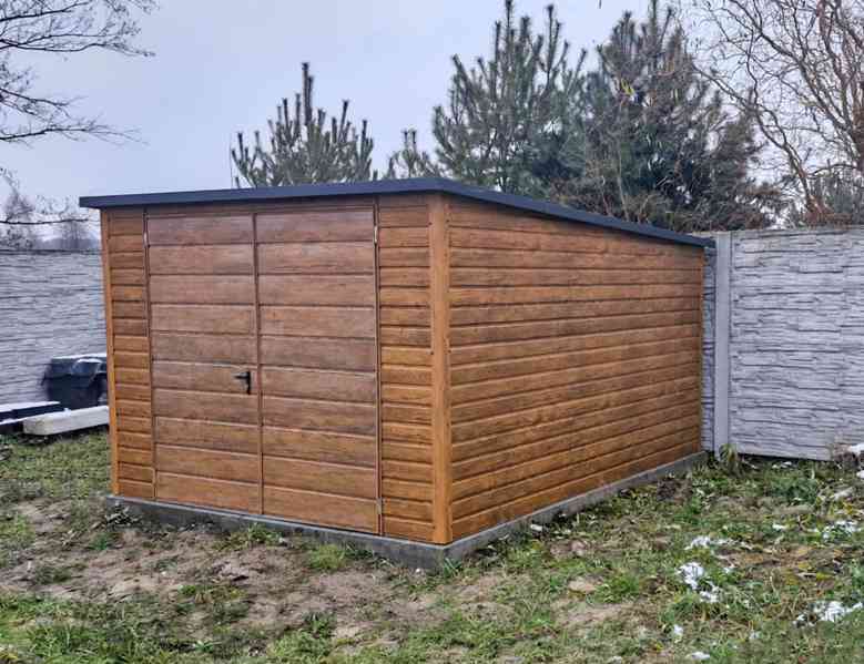 Zahradní domek 3x4m -  Dvoukřídlá vrata - okno TS929 - foto 2