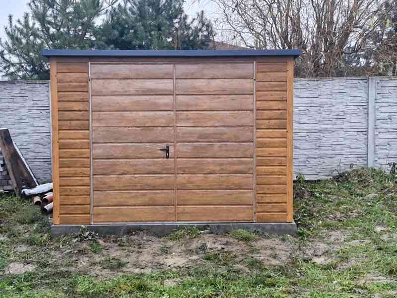 Zahradní domek 3x4m -  Dvoukřídlá vrata - okno TS929 - foto 3
