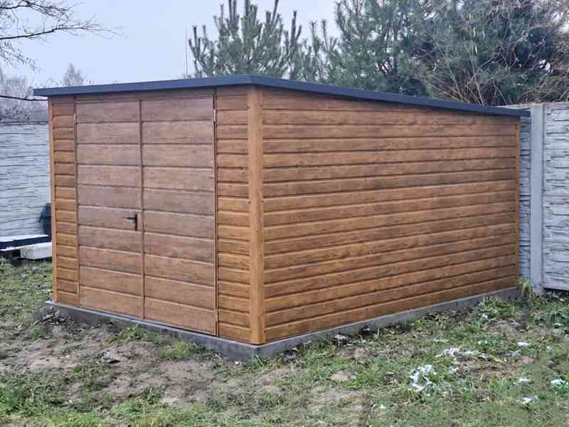 Zahradní domek 3x4m -  Dvoukřídlá vrata - okno TS929 - foto 4