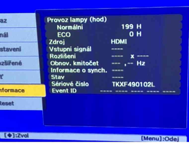 prodám dataprojektor EPSON s dálkovým ovladačem - - foto 5