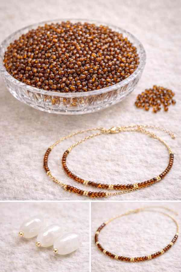 Ukončení tvorby šperků – kvalitní materiál pro bižuterii  - foto 13