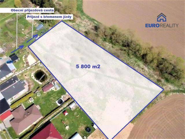 Prodej, stavební pozemek, 5800 m2, Planá u M. Lázní - foto 12