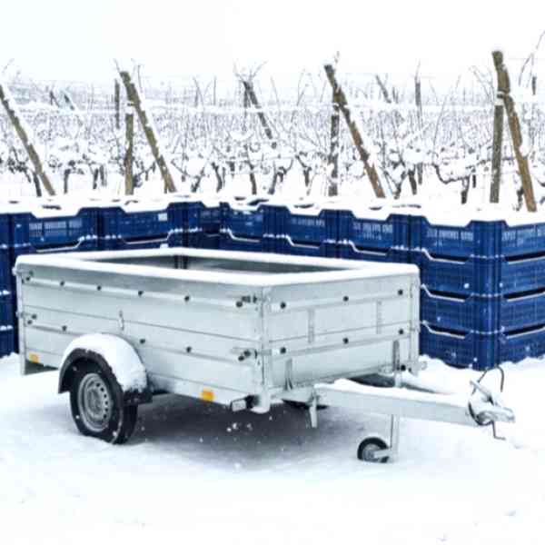 AKCE - CENA Nový přívěsný vozík sklopný, ČR - VÝROBA, DPH - foto 21