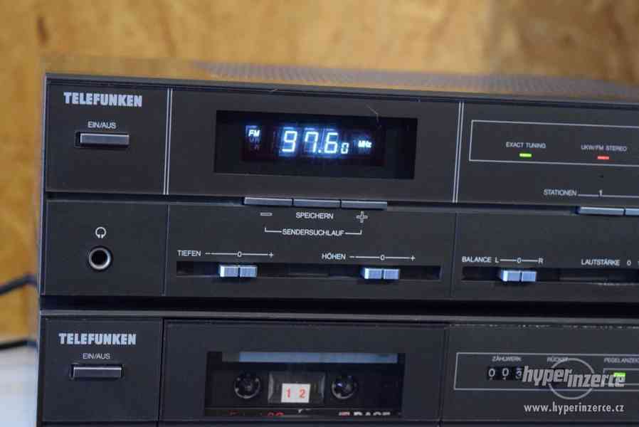 TELEFUNKEN HR650 + HC650 RECEIVER + TAPE DECK !! - foto 2