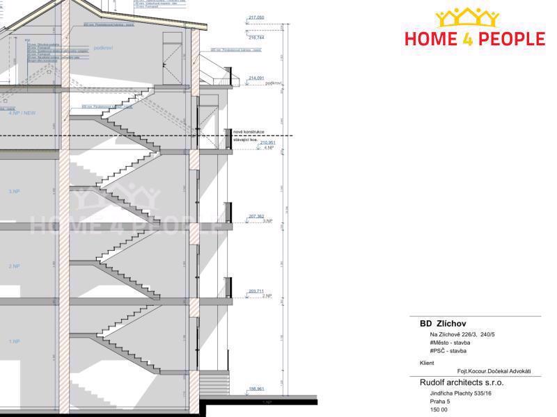 Půdní prostor o výměřě 448,2 m2, Praha 5- Hlubočepy - foto 10