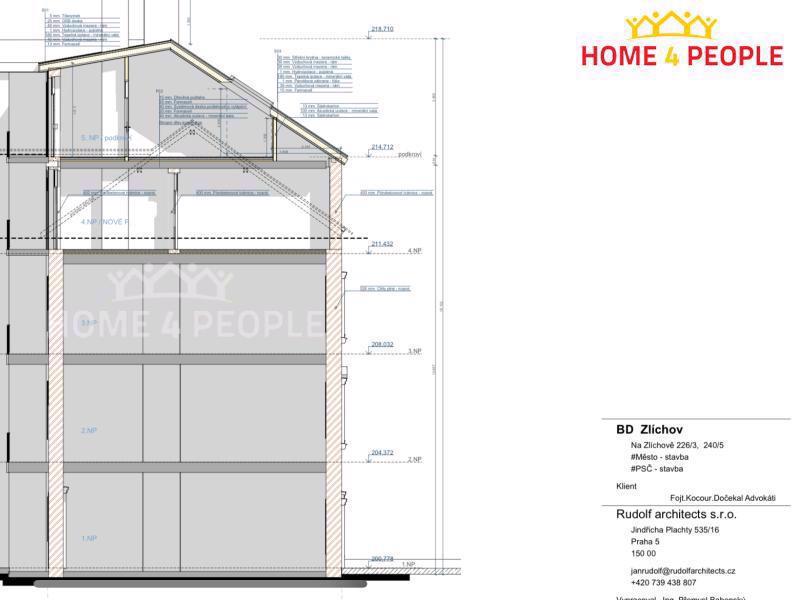 Půdní prostor o výměřě 448,2 m2, Praha 5- Hlubočepy - foto 9