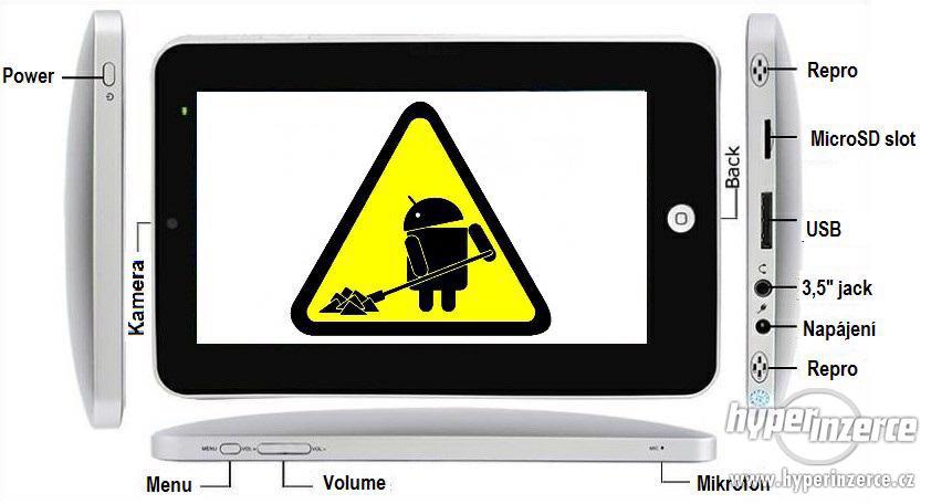 7" ANDROID WIFI TABLET. 4 GB. 256 MB. 800MHZ - foto 2