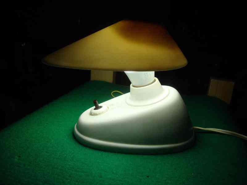 Bakelitová lampa lampička retro Elektrosvit typ 11641 60roky - foto 15
