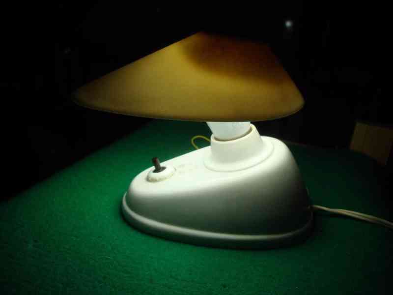 Bakelitová lampa lampička retro Elektrosvit typ 11641 60roky - foto 14