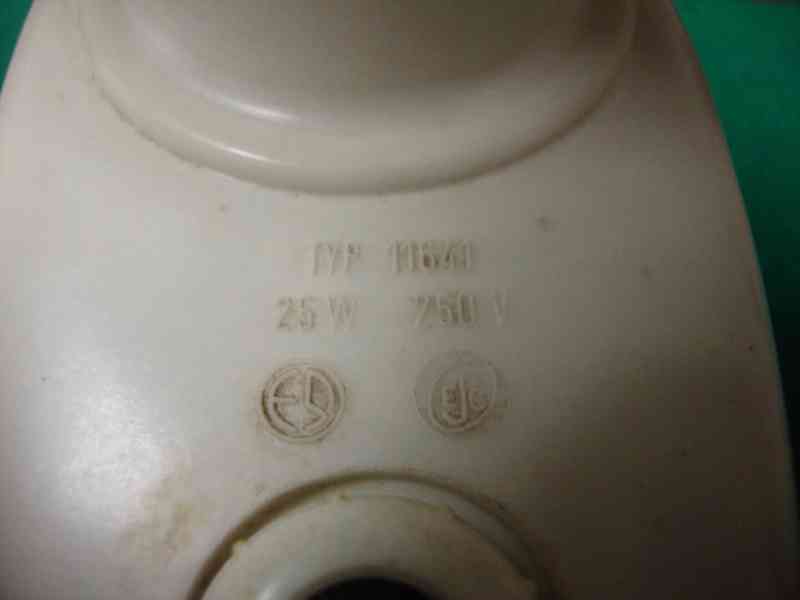 Bakelitová lampa lampička retro Elektrosvit typ 11641 60roky - foto 11