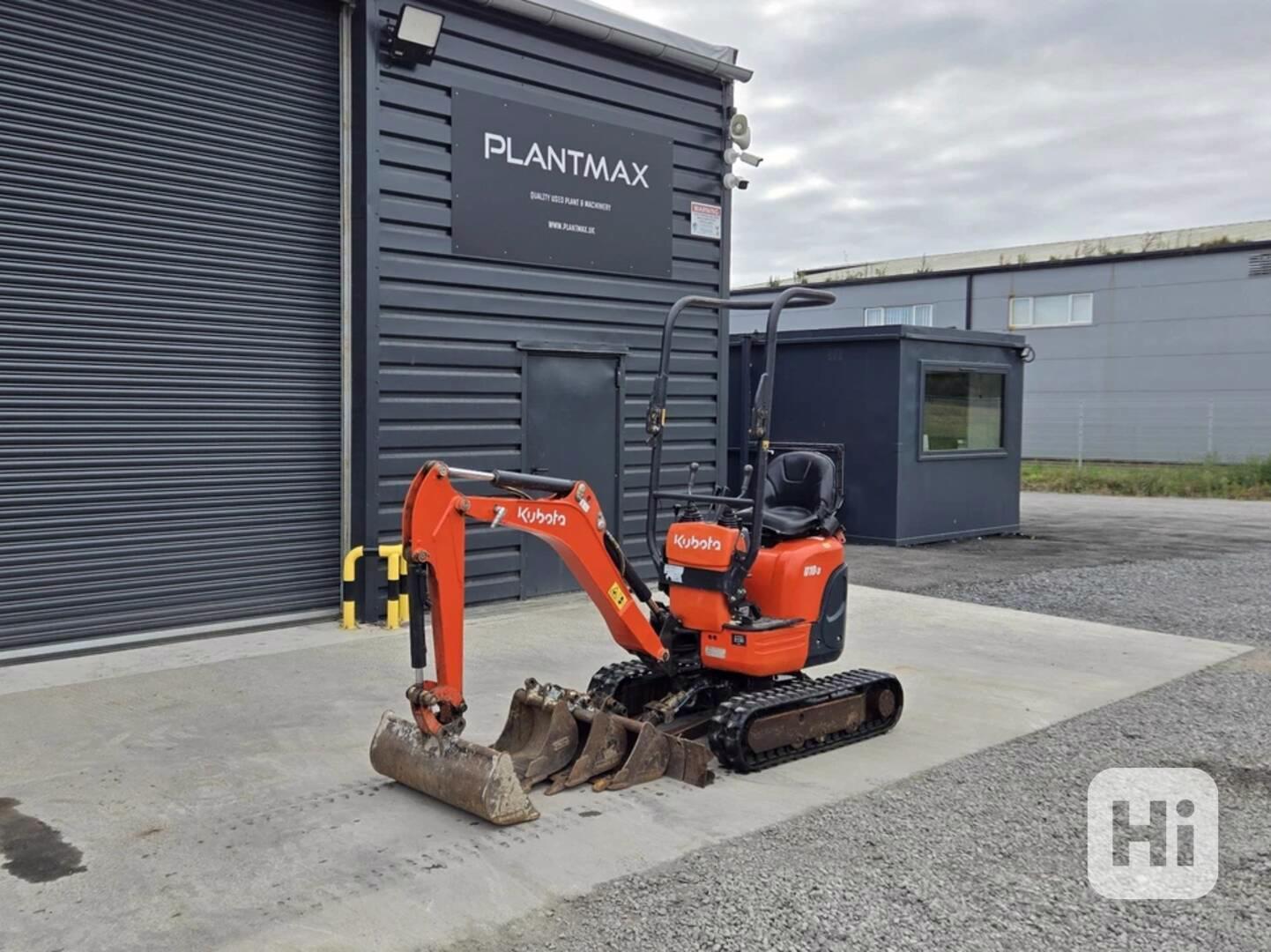 Rýpadlo Kubota U10-3, 1,2 tuny, - foto 1