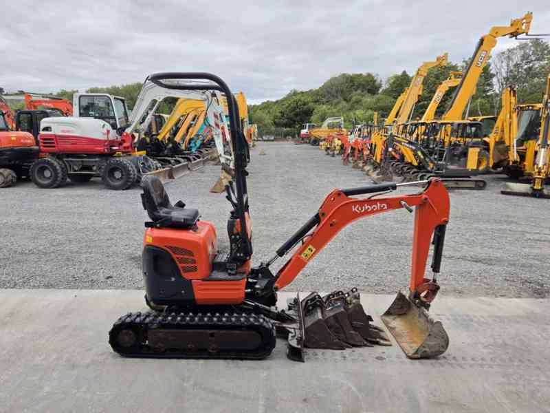 Rýpadlo Kubota U10-3, 1,2 tuny, - foto 8