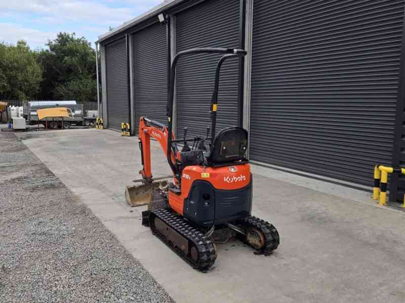 Rýpadlo Kubota U10-3, 1,2 tuny, - foto 5