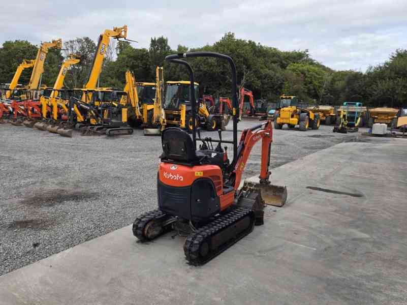 Rýpadlo Kubota U10-3, 1,2 tuny, - foto 7