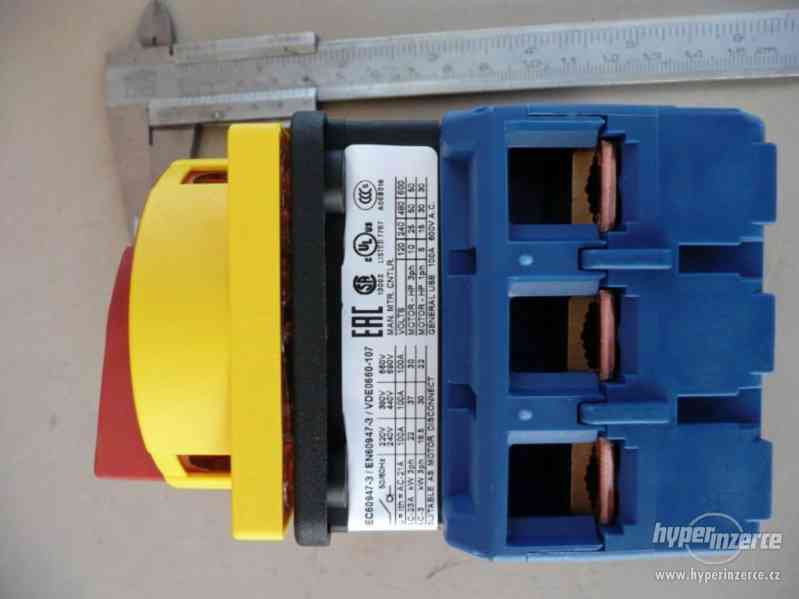 Nový třífázový vypínač (odpínač), typ KG.100.T203/01.E - foto 2