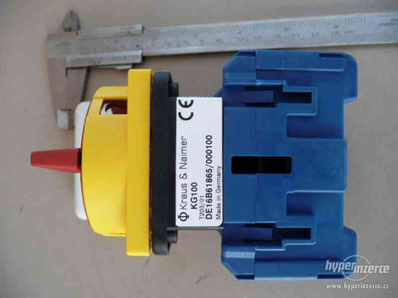 Nový třífázový vypínač (odpínač), typ KG.100.T203/01.E - foto 3