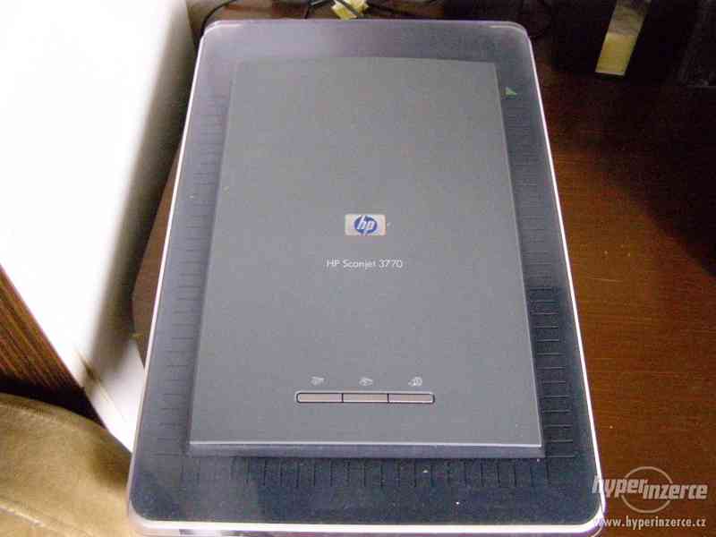 Prodám scaner HP Scanjet 3770- SKLENĚNÝ!!!- unique design - foto 1